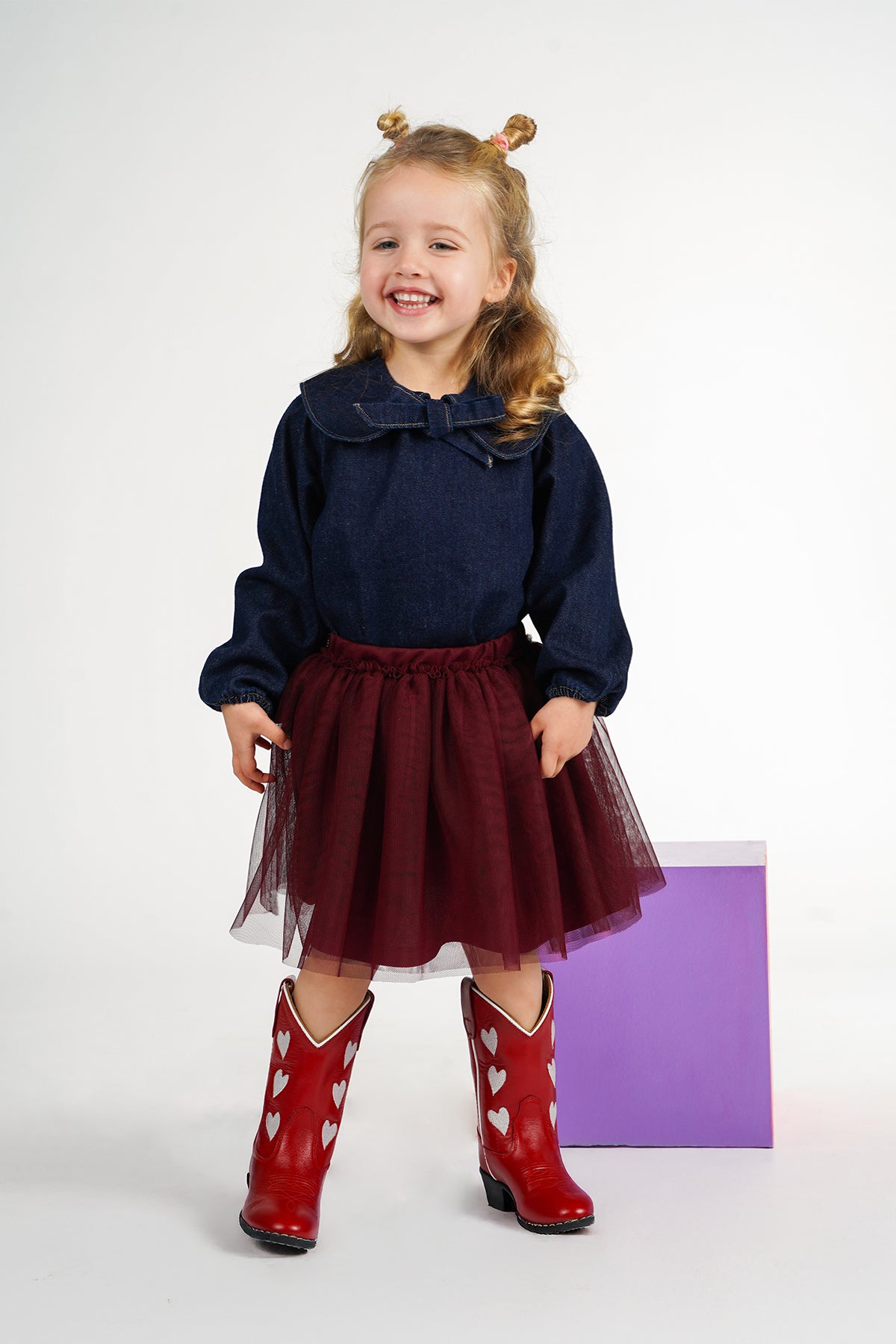 The New Chapter - Luna Skirt | Burgundy