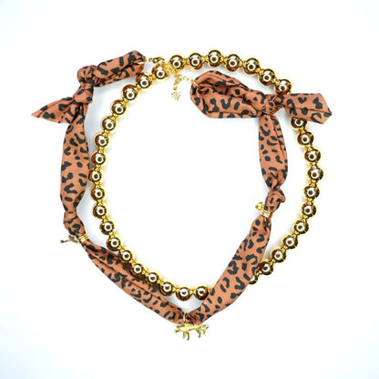 Feestbeest - Bandana Ketting Panter
