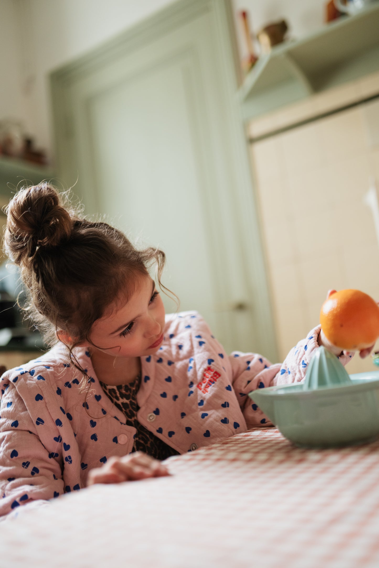 Petit Blush - Bomber Jacket | Candy Hearts AOP