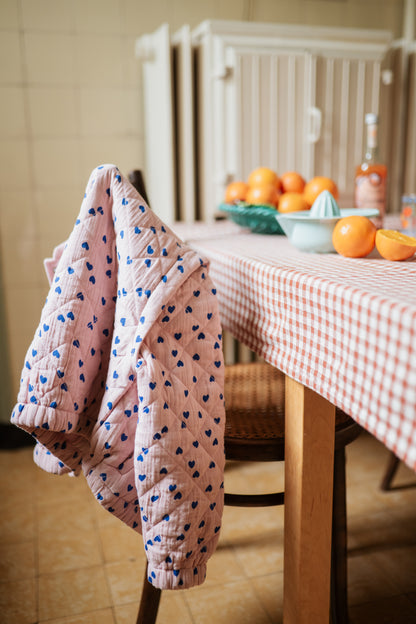 Petit Blush - Bomber Jacket | Candy Hearts AOP