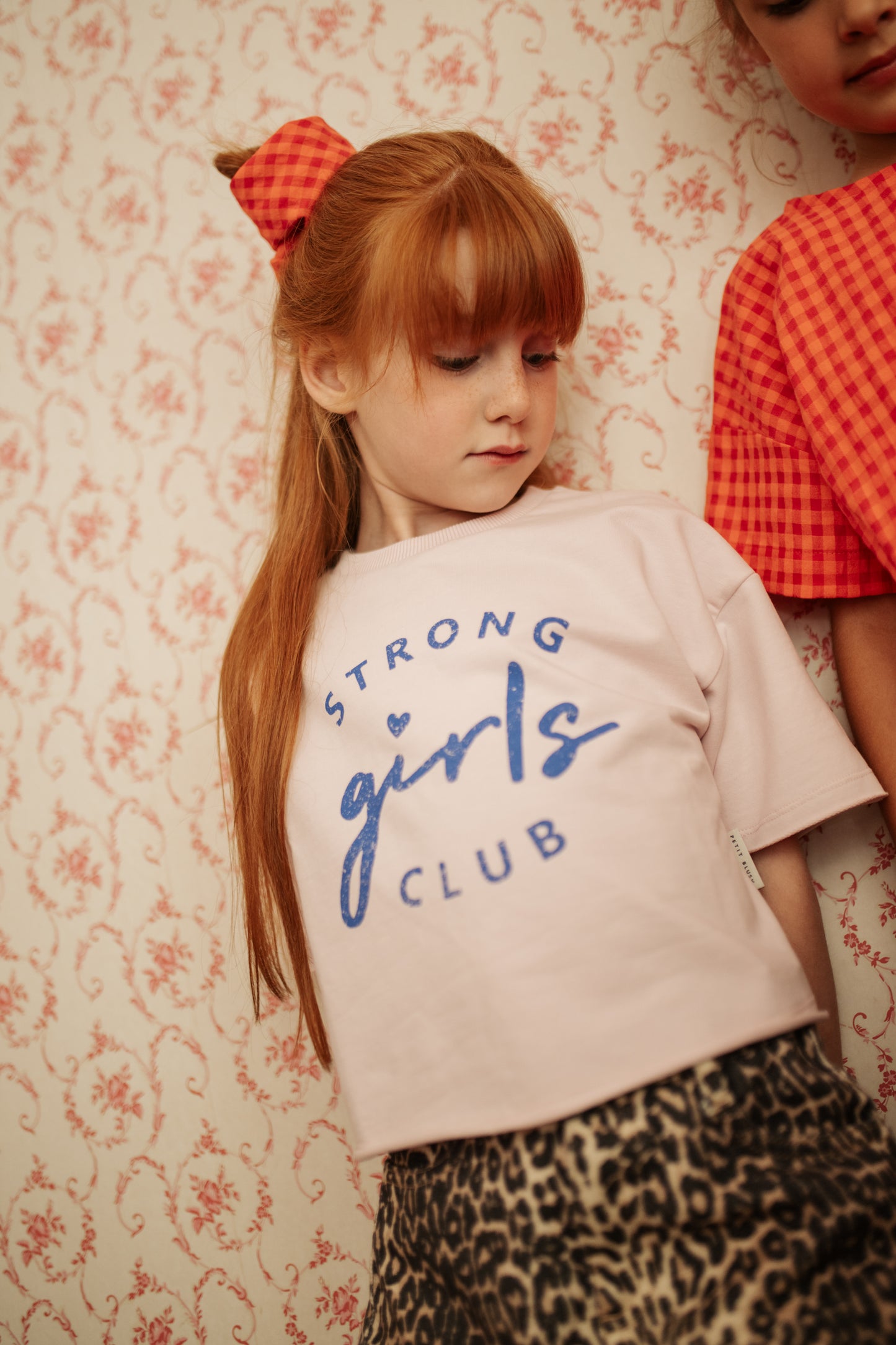 Petit Blush - Meisjes T-Shirt Strong Girls | Pale Lilac
