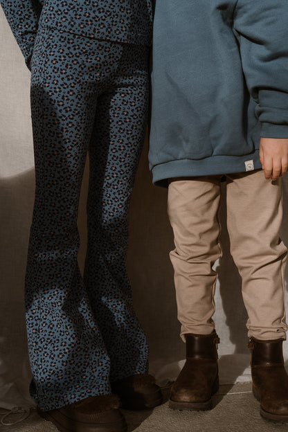 Navy Natural - Chino brown melange