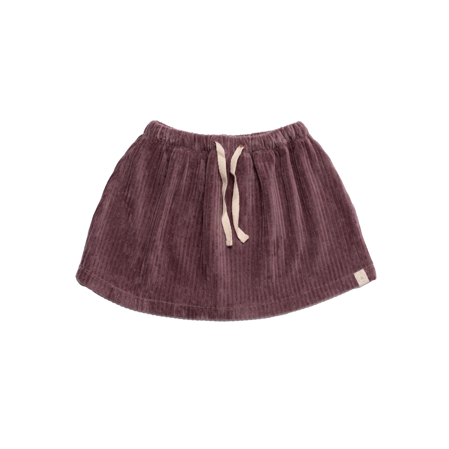 Navy Natural Noa mauve rib meisjes rok, leuk en comfortabel voor elke gelegenheid. Perfect voor de kleine fashionista!