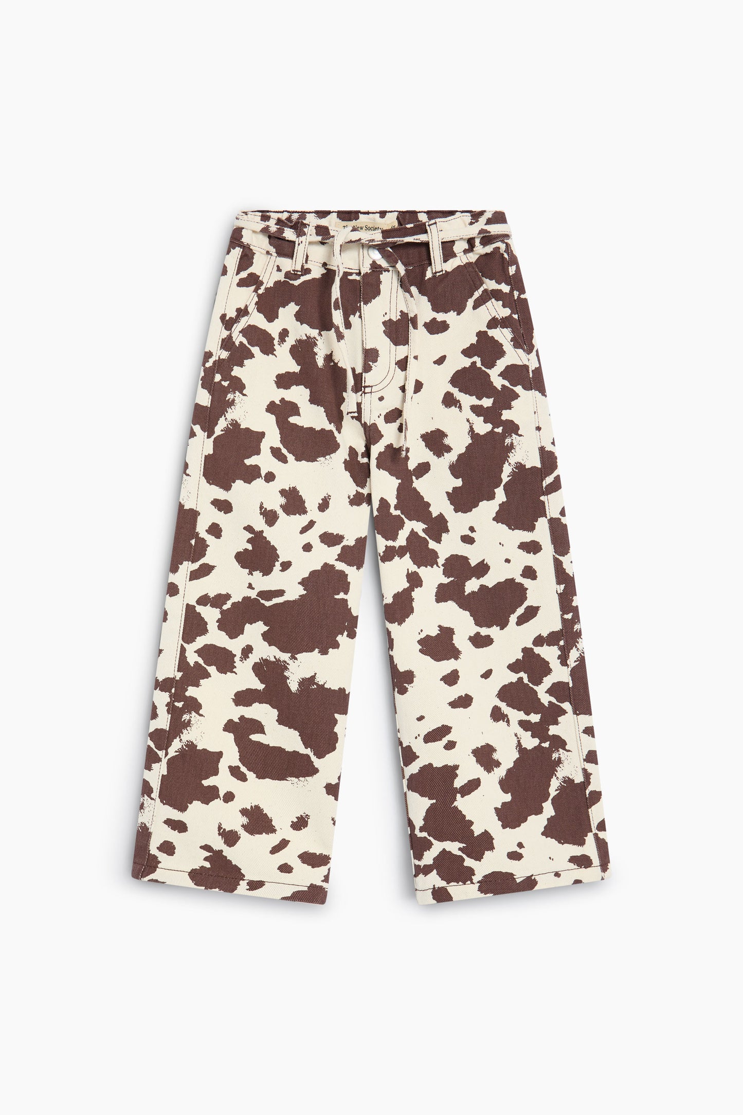 The New Society - Dakota Trouser | Cow Print