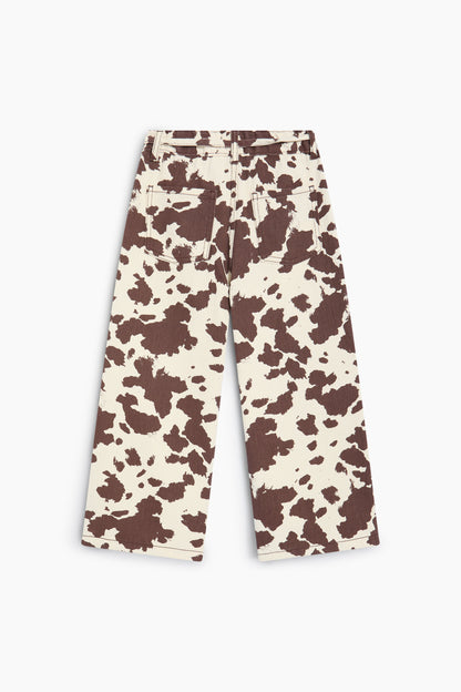 The New Society - Dakota Trouser | Cow Print