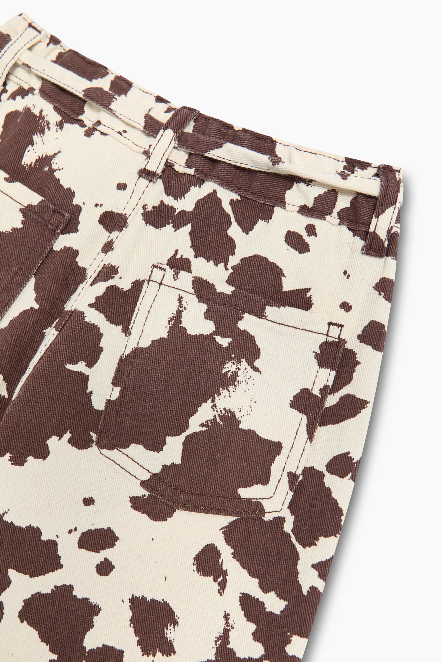 The New Society - Dakota Trouser | Cow Print
