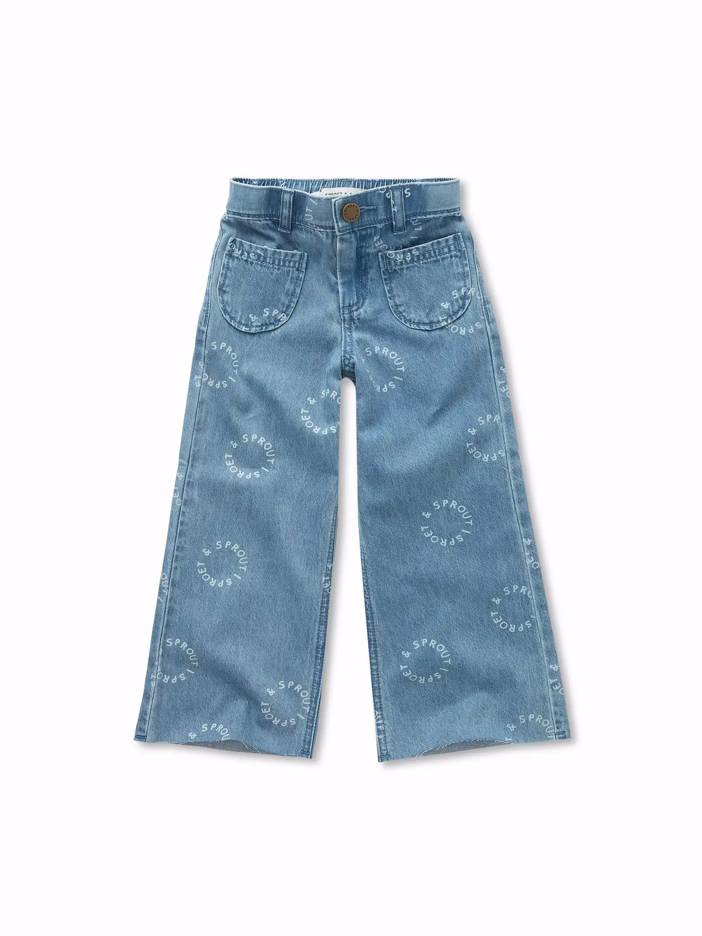 Sproet & Sprout - Denim Flared Pants | Denim Blue