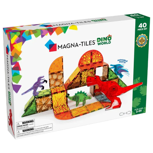 Magna-Tiles set - Dino World 40 pieces