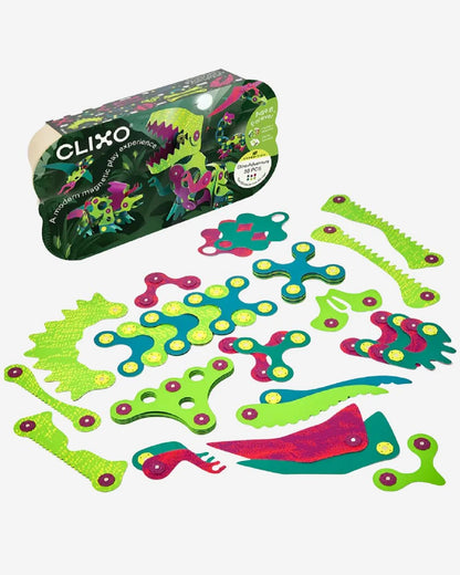 Clixo - Dino Adventure Pack | Set van 36