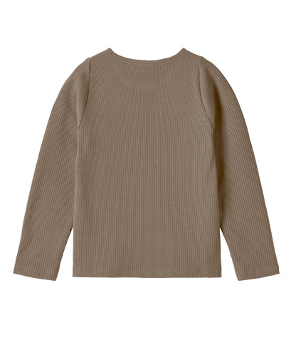 Fliink - Kenna LS Blouse | Pine Bark