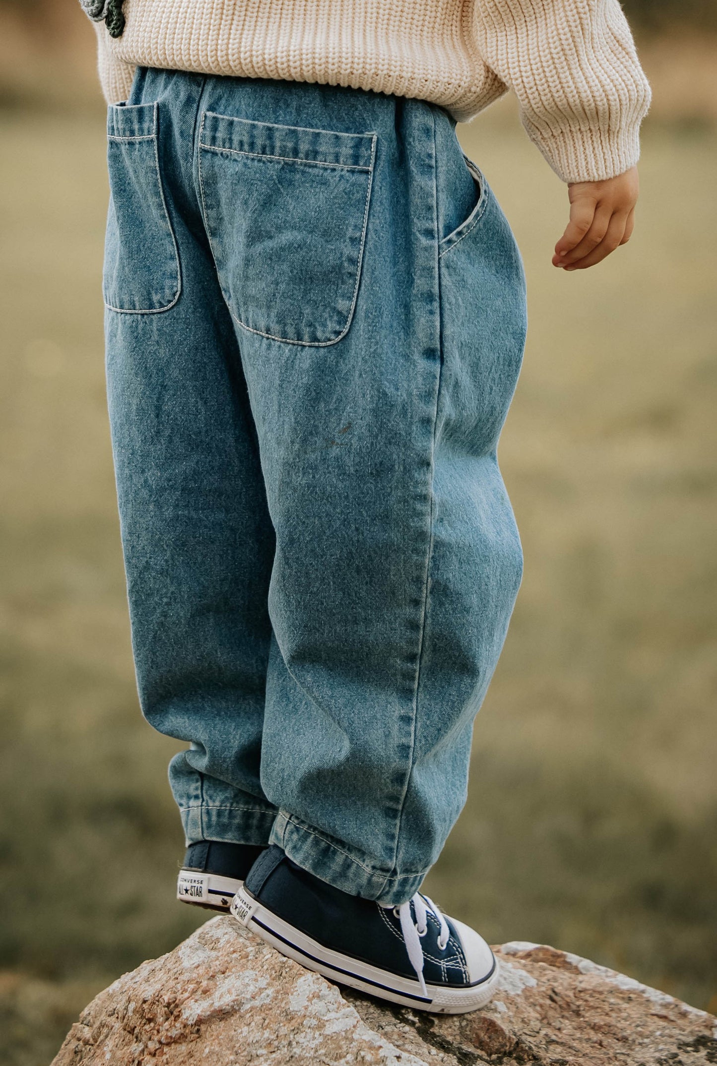 Fliink - Don Denim Pant | Medium Denim Blue