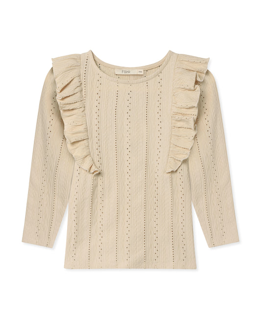 Fliink - Gabby blouse Sandshell