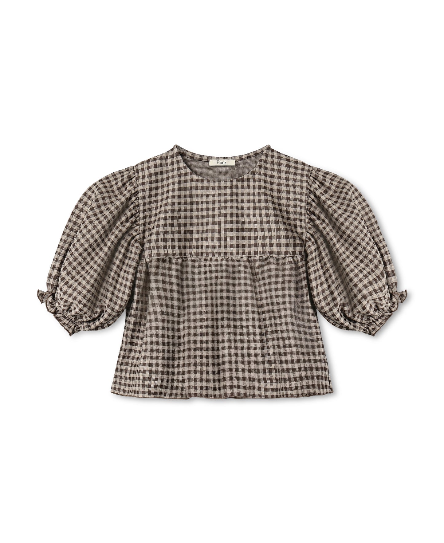 Fliink - Ella blouse Sandshell Coffee Bean