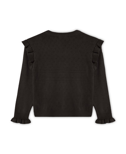 Fliink - Fame O-Neck Blouse | Coffee Bean