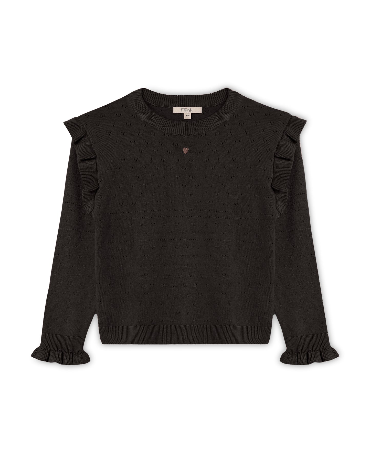 Fliink - Fame O-Neck Blouse | Coffee Bean