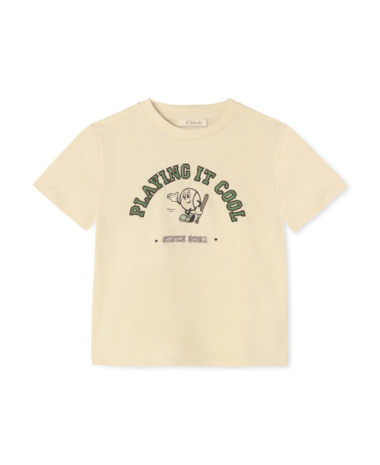 Fliink - Sommer Cool Tshirt Sandshell