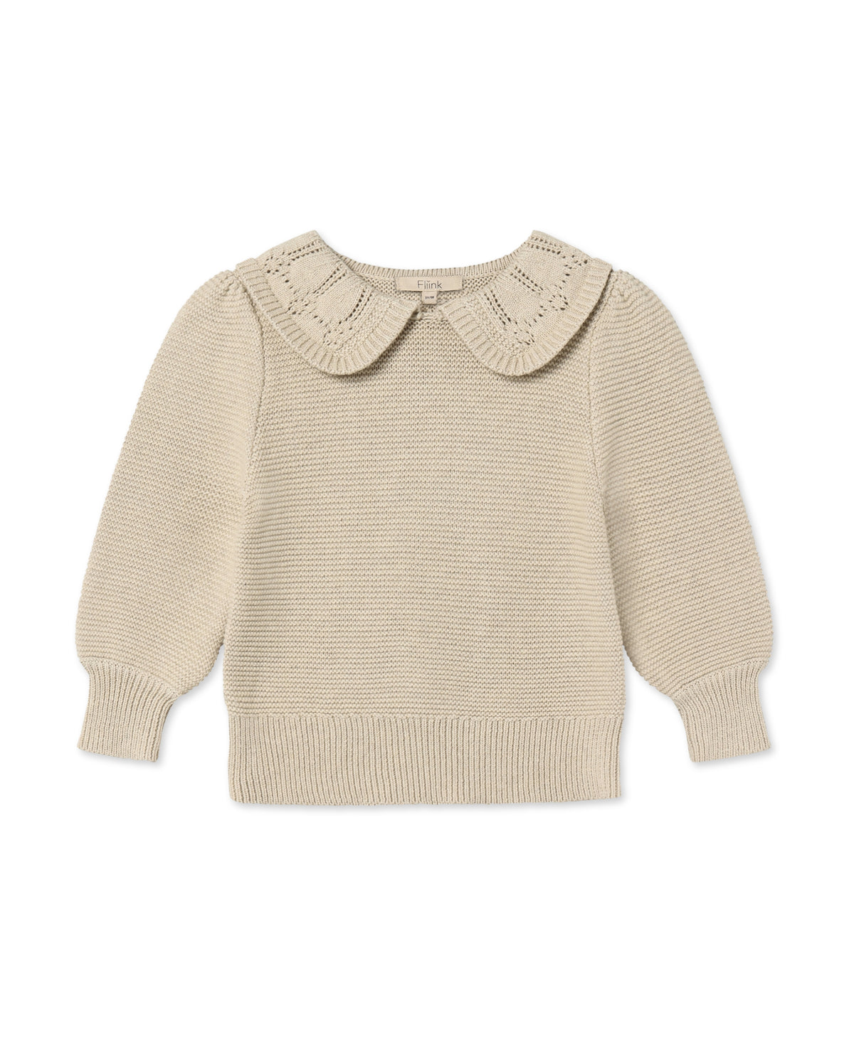 Fliink - Julie LS Knit Blouse Trui | Sandshell