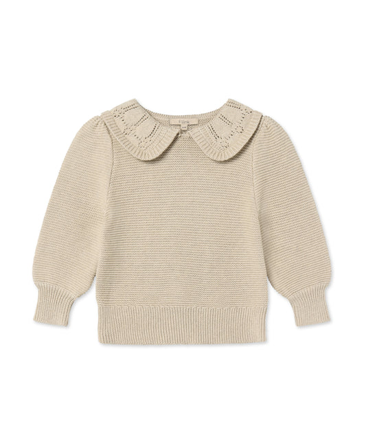 Fliink - Julie LS Knit Blouse Trui | Sandshell