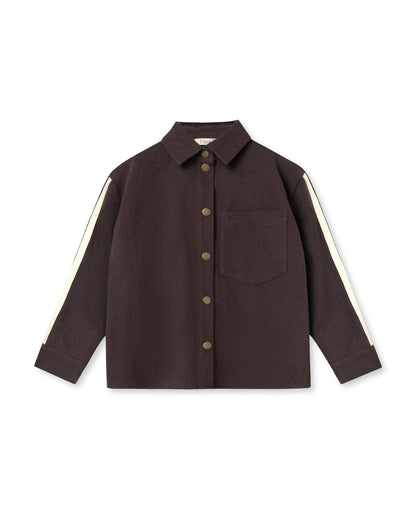 Fliink - Donny Denim Shirt | Coffee Bean