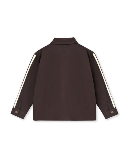 Fliink - Donny Denim Shirt | Coffee Bean