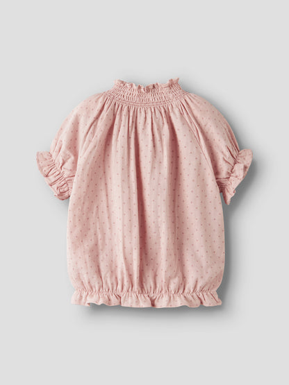 Lil’ Atelier -  MINI Meisjes Blouse Peach Whip | Loose Fit
