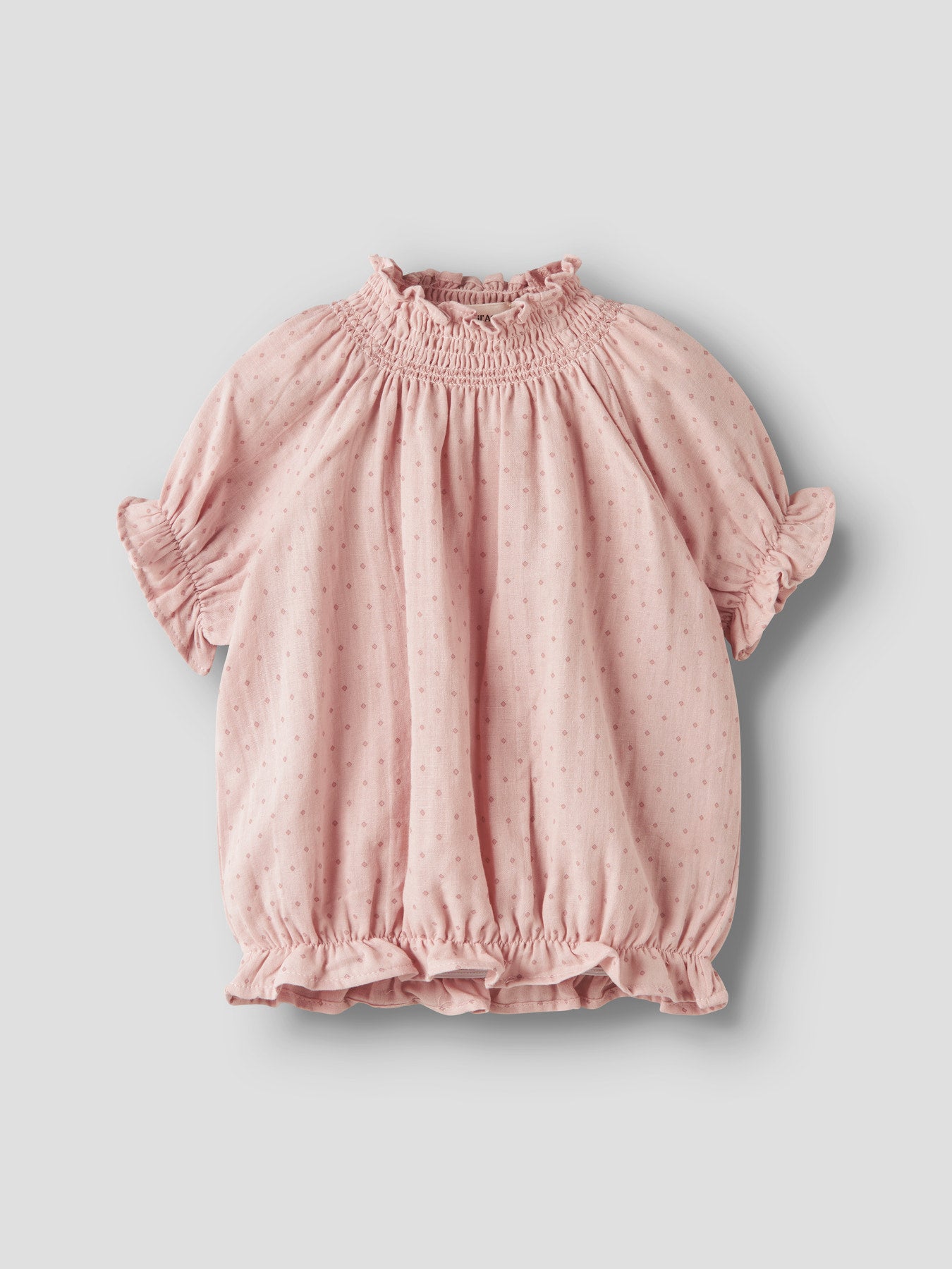 Lil’ Atelier -  MINI Meisjes Blouse Peach Whip | Loose Fit