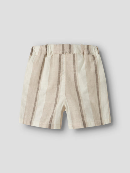 Lil’ Atelier - NMMFIBERT Loose Shorts | Coconut Milk