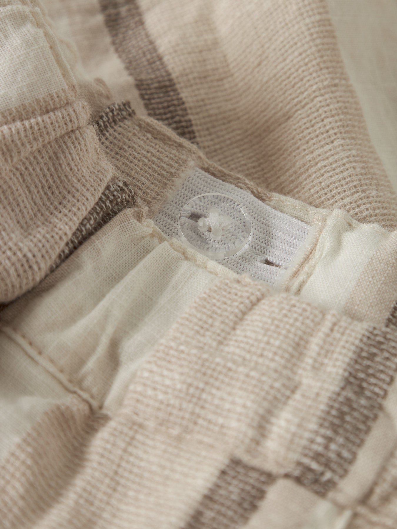Lil’ Atelier - NMMFIBERT Loose Shorts | Coconut Milk