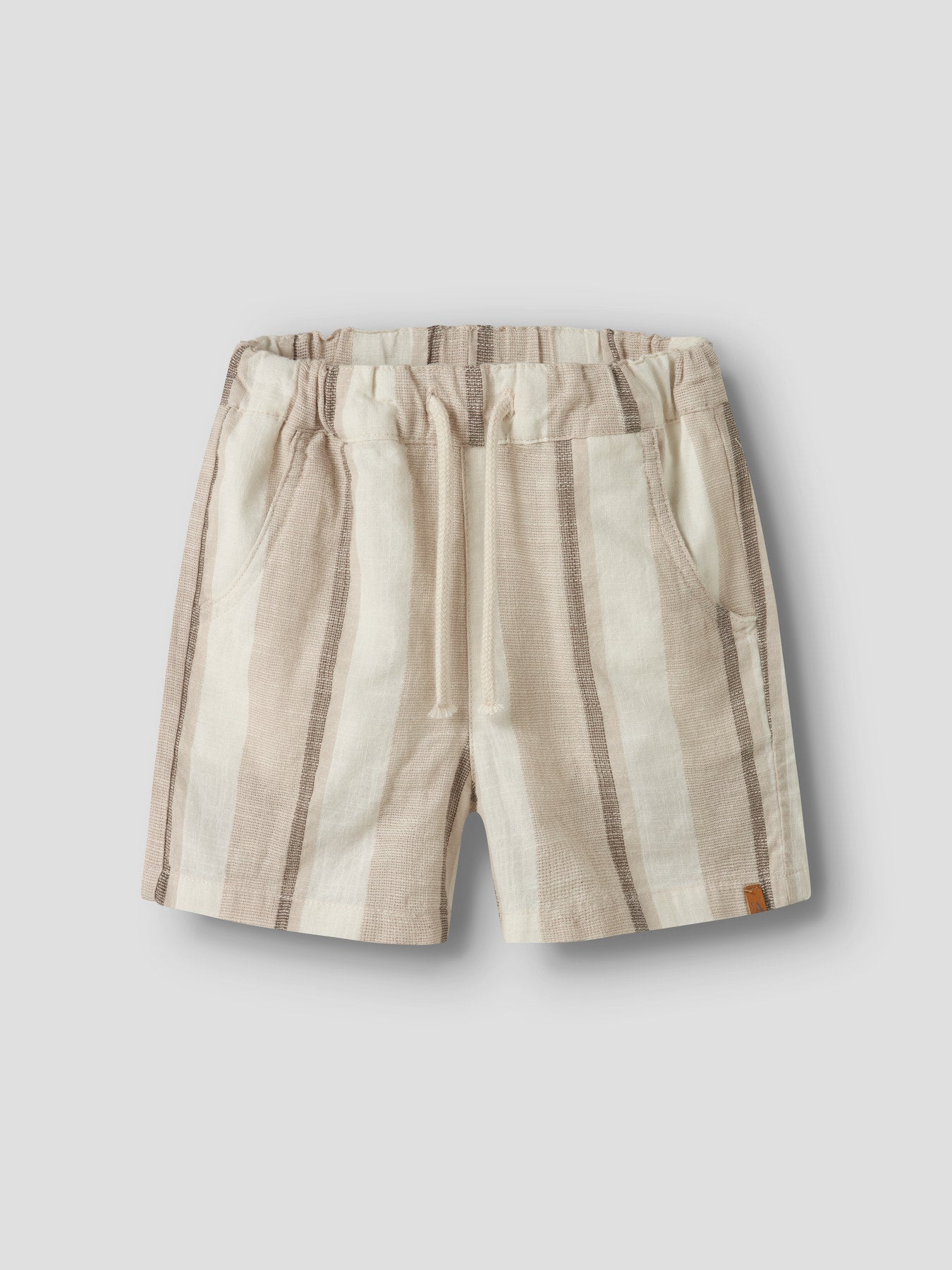 Lil’ Atelier - NMMFIBERT Loose Shorts | Coconut Milk