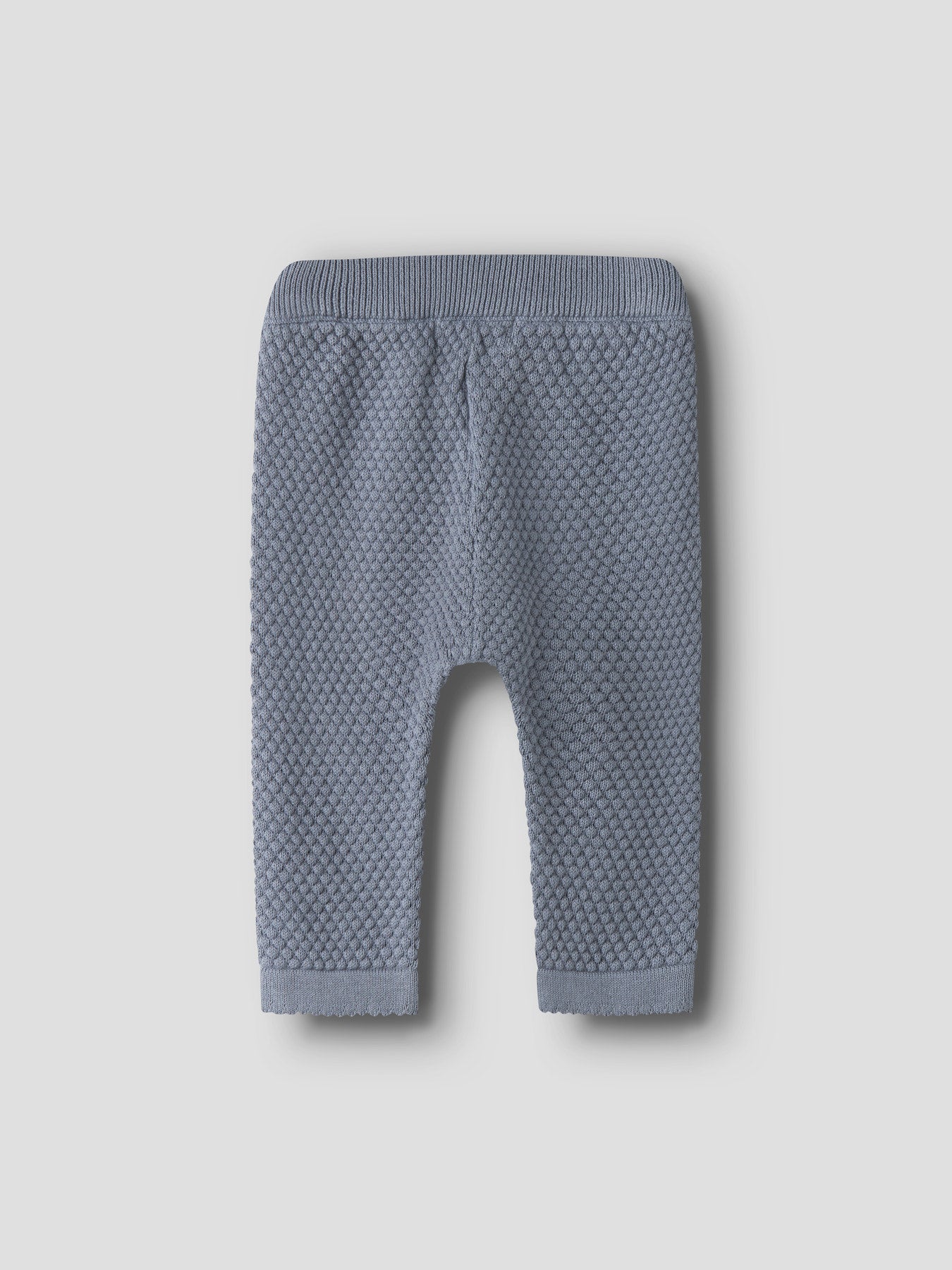 Lil' Atelier - Baby Broek NBMFICO Loose Knit Pant | Tradewinds Melange
