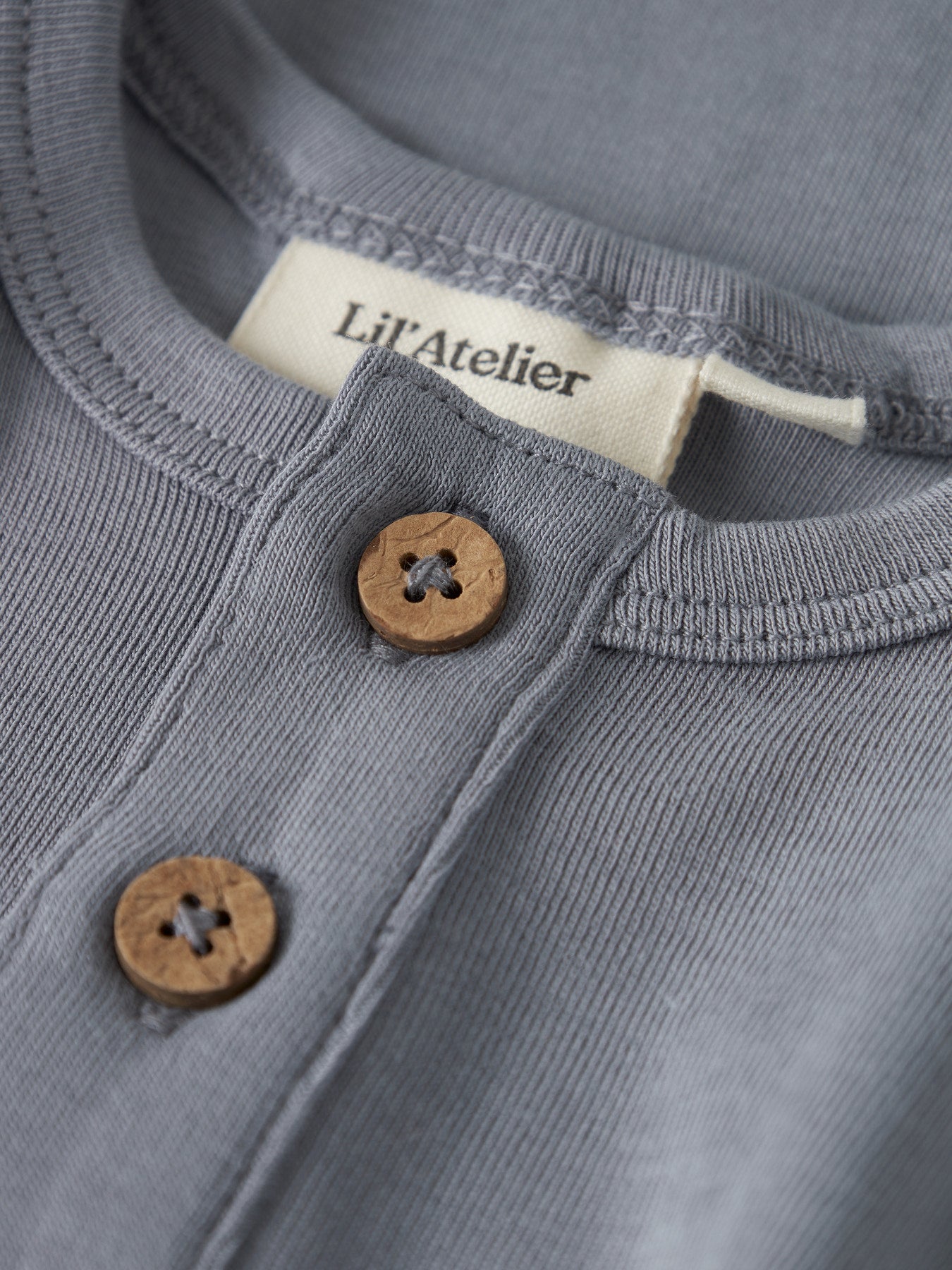 Lil' Atelier - Baby NBMGEO LOM LS Slim Body Romper | Tradewinds