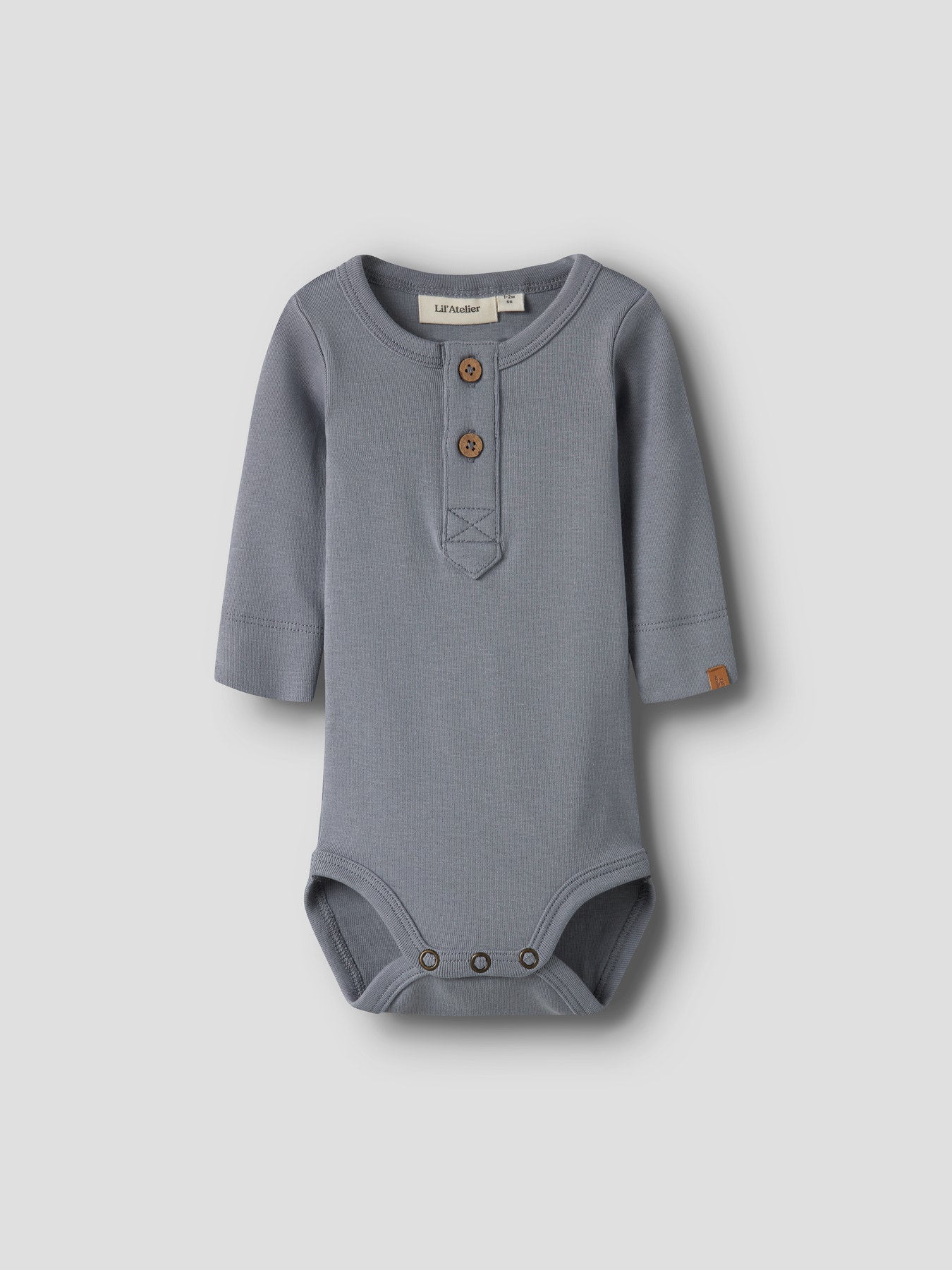 Lil' Atelier - Baby NBMGEO LOM LS Slim Body Romper | Tradewinds