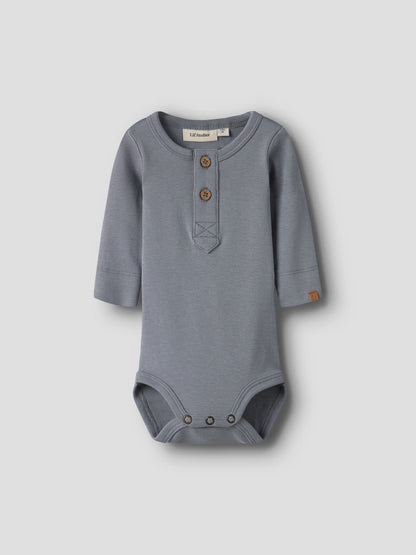 Lil' Atelier - Baby NBMGEO LOM LS Slim Body Romper | Tradewinds