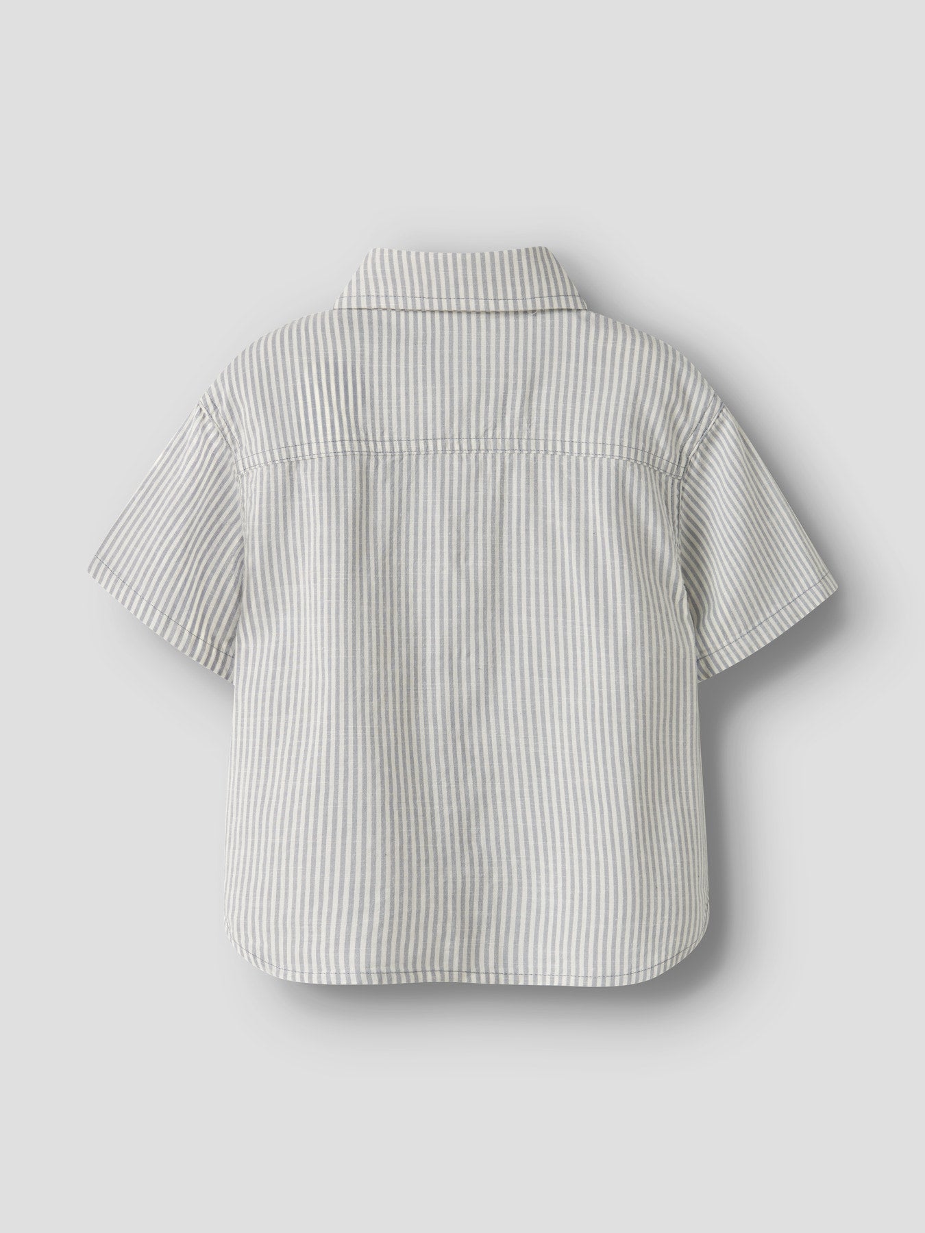 Lil’ Atelier -  MINI Jongens NMMDARKO SS Loose Shirt | Coconut Milk