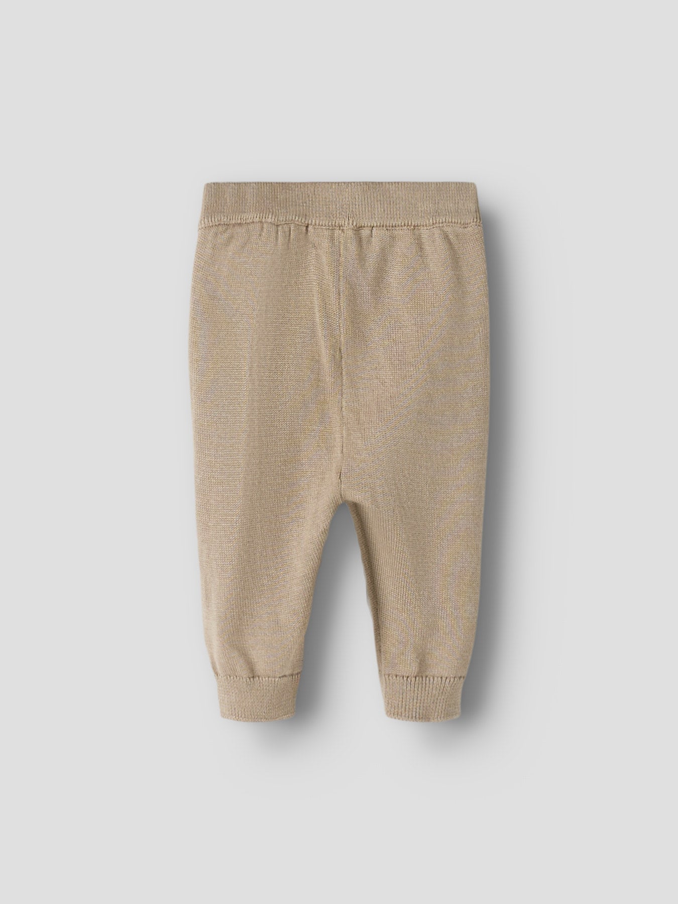 Lil' Atelier - Baby Broek Knit Pant | Oxford Tan