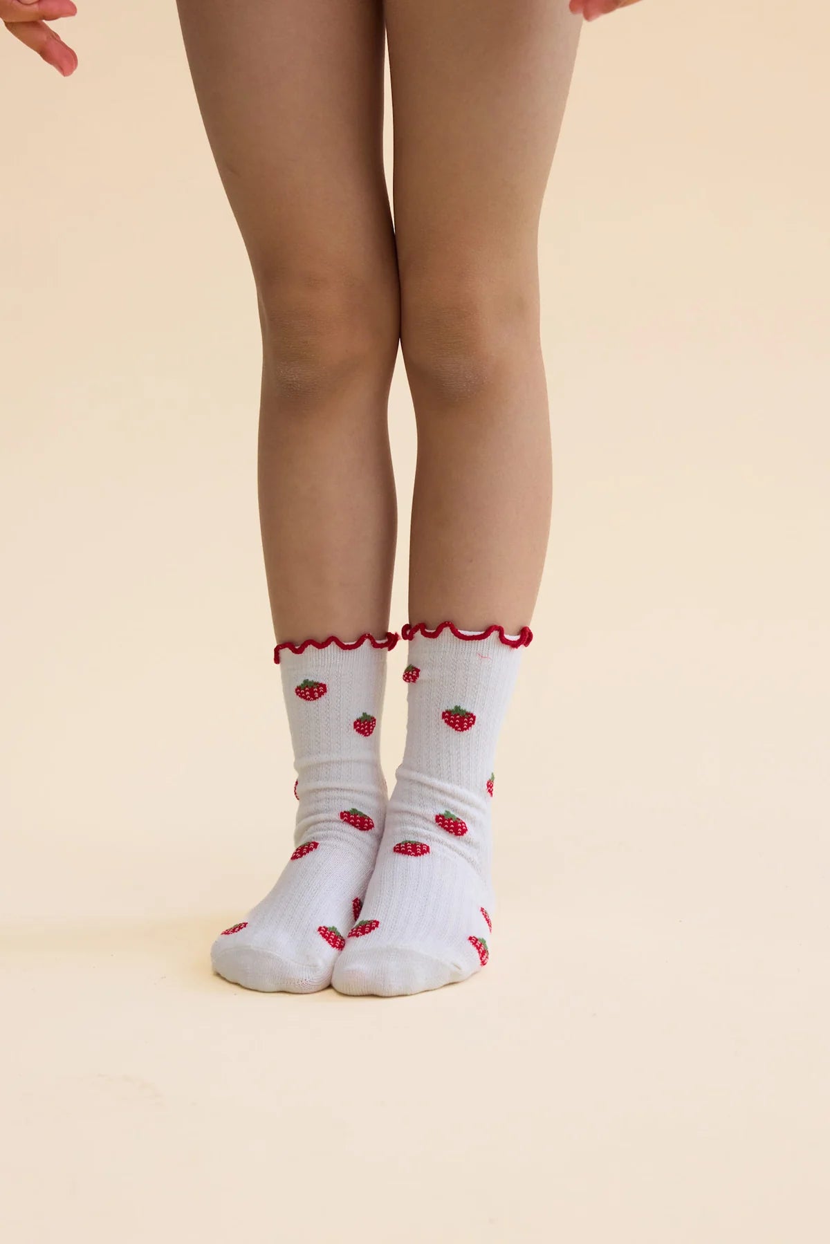 Flöss - Vigga Socks 2-Pack Pointelle Berry