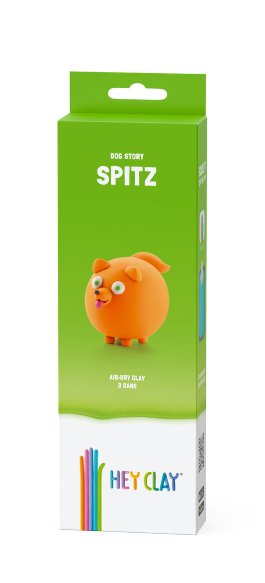 Hey Clay - Dog Story Spitz 3 potjes