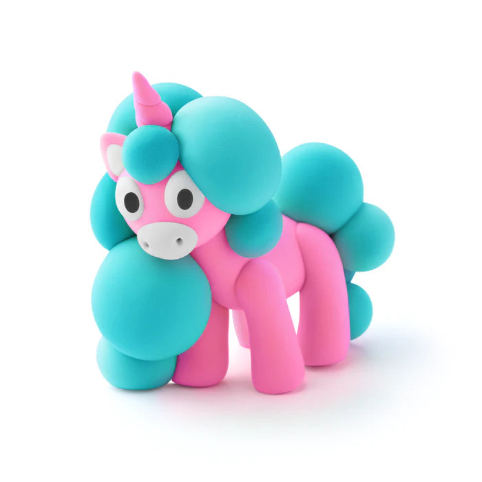 Hey Clay boetseerklei - Unicorn (15 potjes)