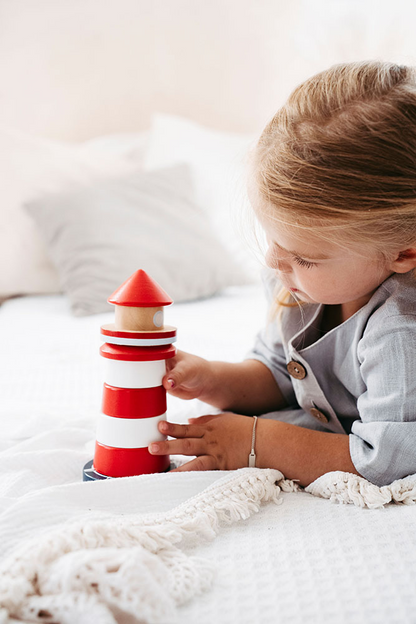 Small Foot - Stacking Tower Lighthouse Big Ocea