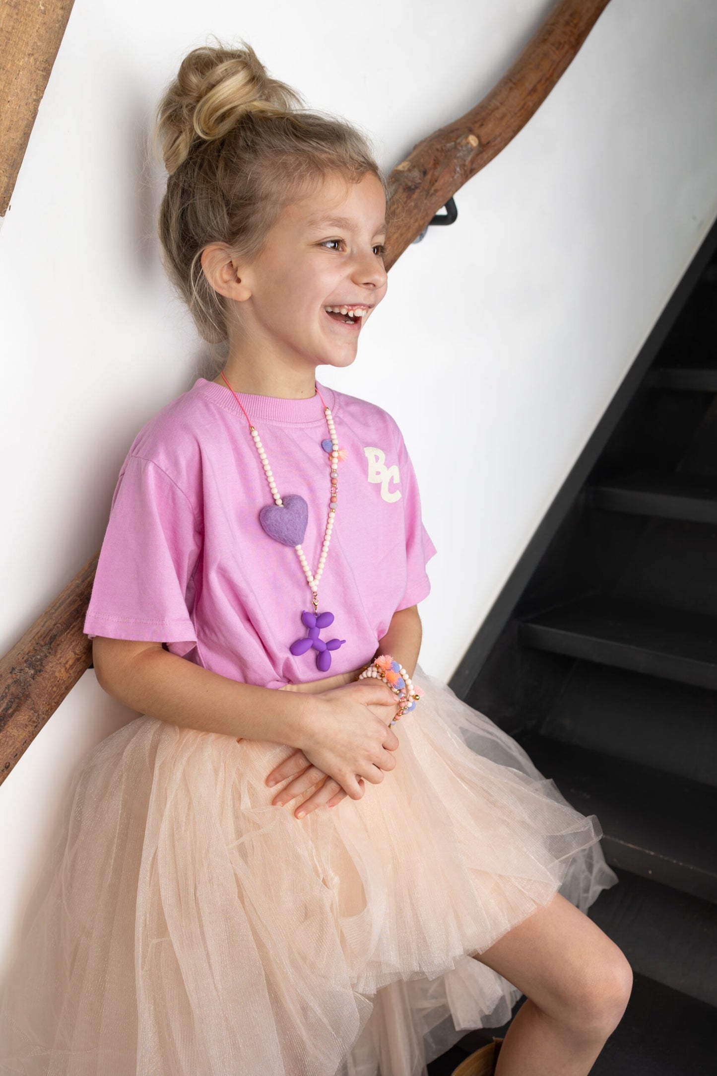 Feestbeest - Ketting Sweetheart Purple