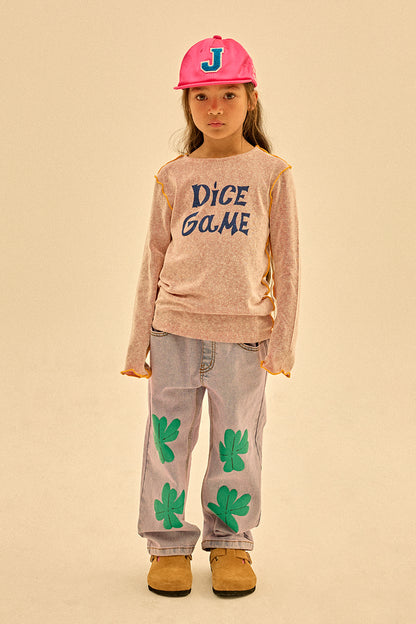 Jelly Mallow - Lucky Clover Denim Broek