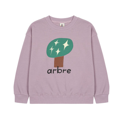 Jelly Mallow - Sweatshirt Arbre light purple