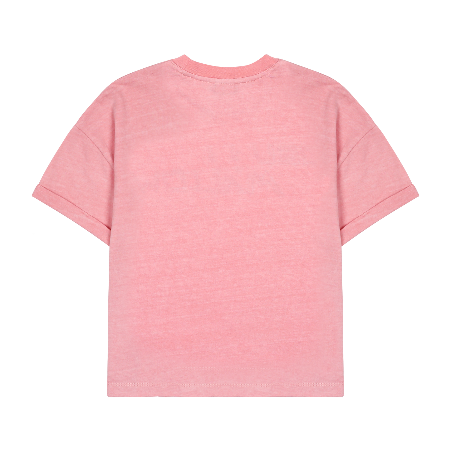 Jelly Mallow - roll-up T-shirt pink