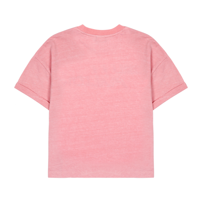 Jelly Mallow - roll-up T-shirt pink