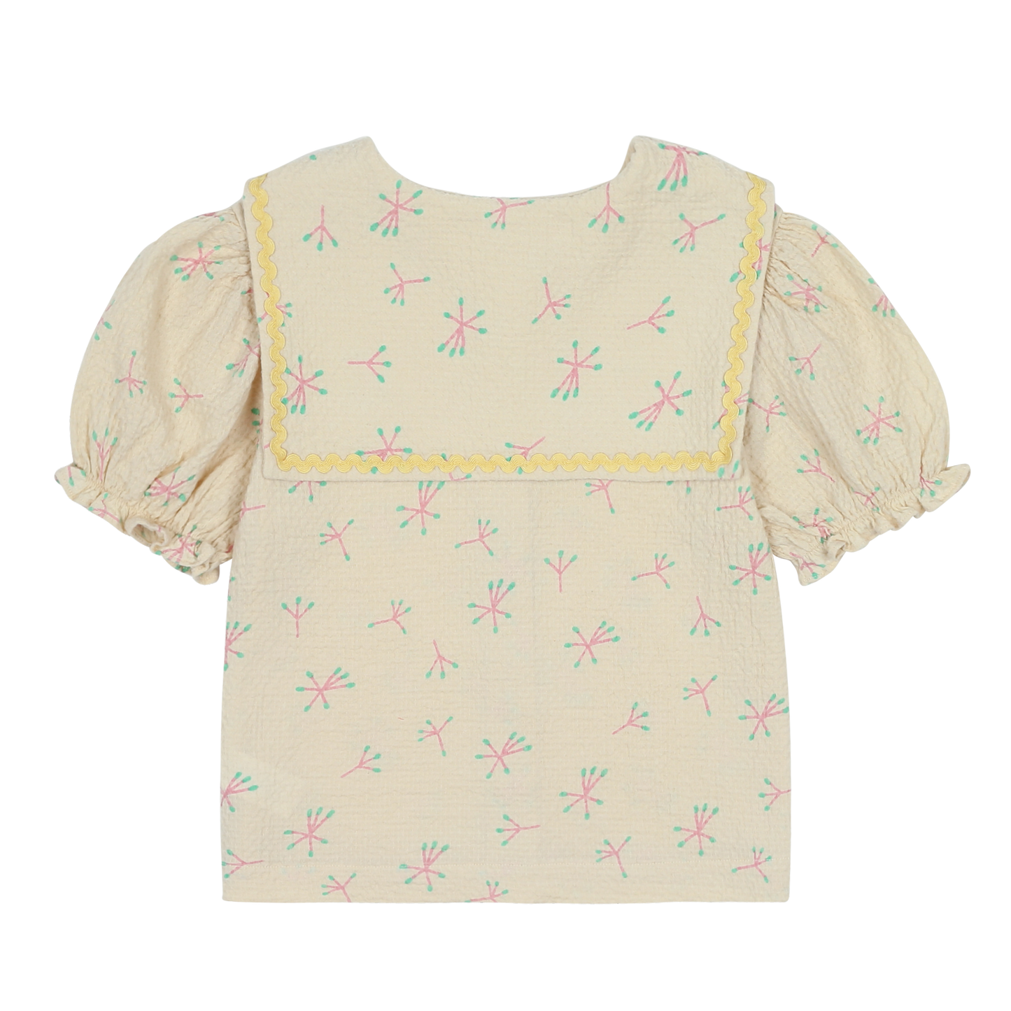 Jelly Mallow - Single Flower Sailor Blouse