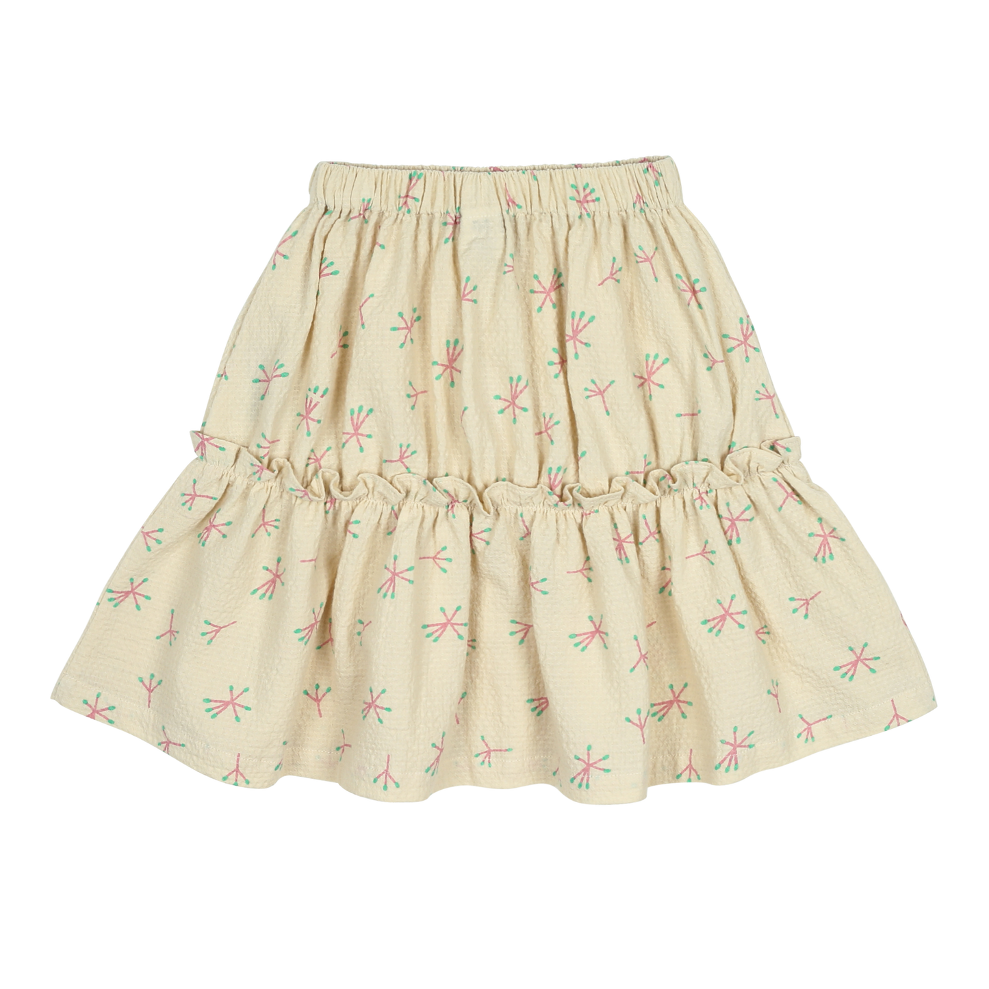 Jelly Mallow - Single Flower Shirring Skirt