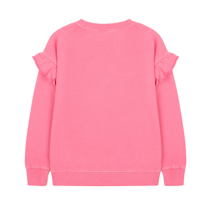 Jelly Mallow - Together Pigment Ruffled Sweatshirt