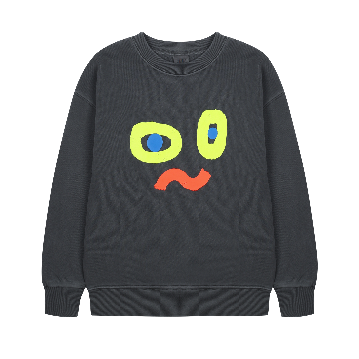 Jelly Mallow - Catchy Face Pigment Sweatshirt (Glow in the dark)