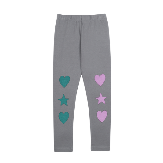 Jelly Mallow - Heart Leggings