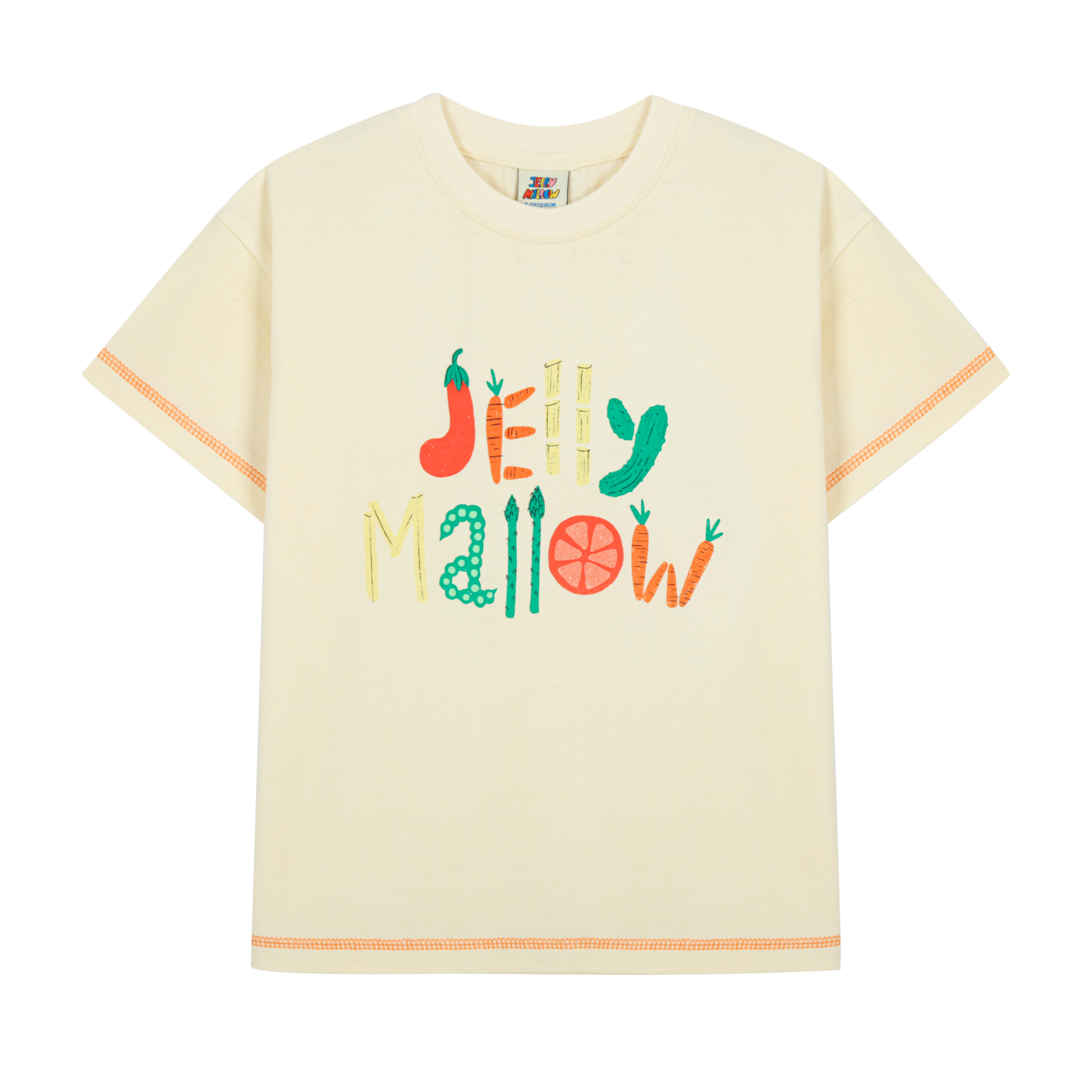 Jelly Mallow – Veggis T-shirt Ivory